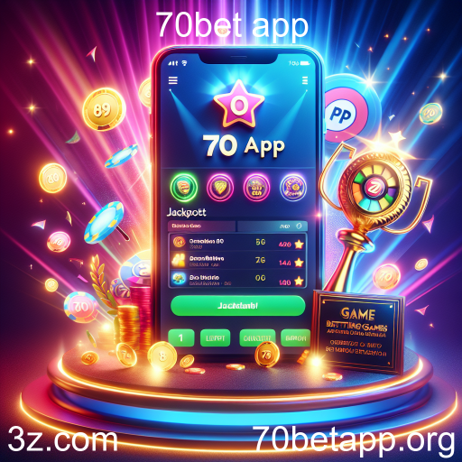 Descubra a Emoção dos Jackpots no 70bet App
